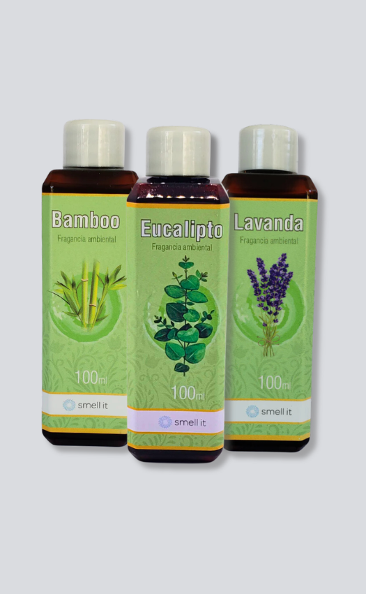 Pack 3 Aromaticas - Fragancias Ambientales SMELL IT de 100 ml