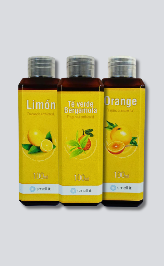 Pack 3 Citricas - Fragancias Ambientales SMELL IT de 100 ml