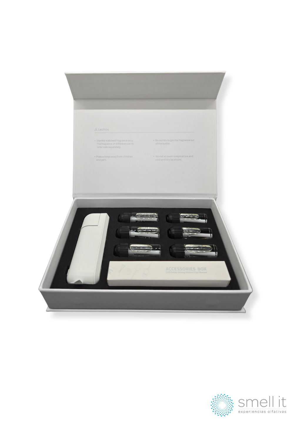 Difusor de Aromas Nebulizador Pilot para autos - Sensor de movimiento y bateria recargable