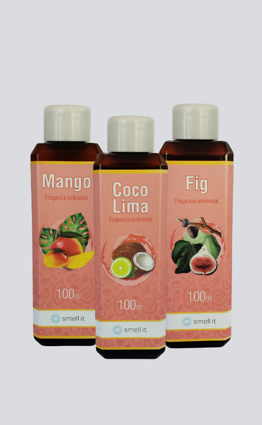 Pack 3 Frutales - Fragancias Ambientales SMELL IT de 100 ml