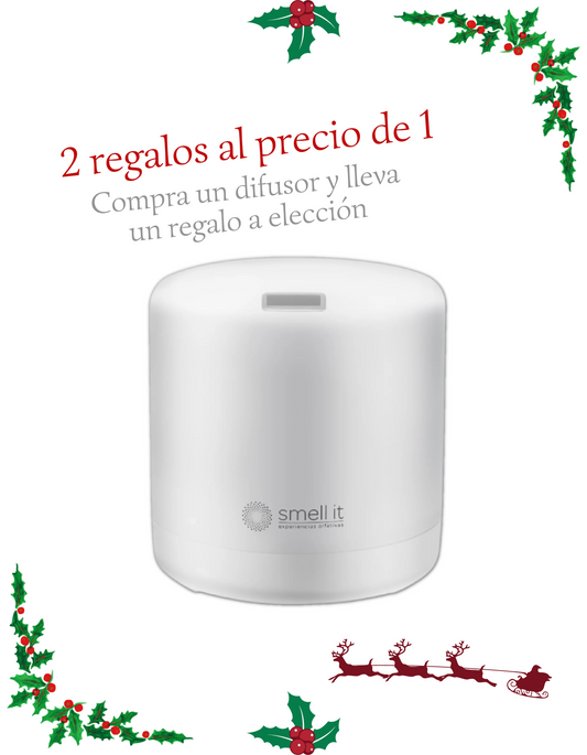 Promo Navidad: Difusor Humidificador Portátil + 1 Regalo a elección  (incluye 1 aroma 10 ml)